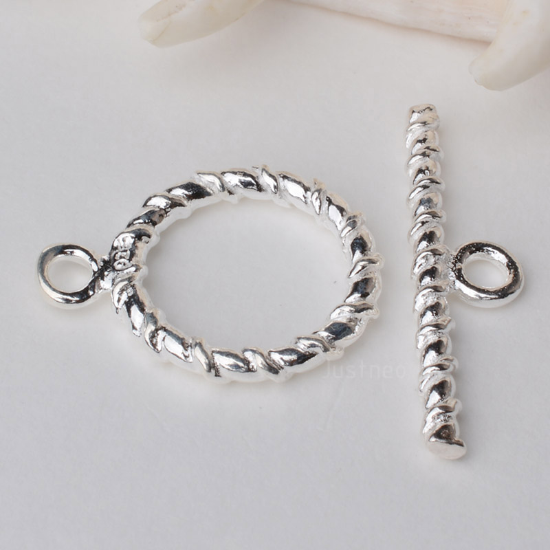Lobster Clasp Silver - Rắn 925 Sterling Silver Bạc Chuyển