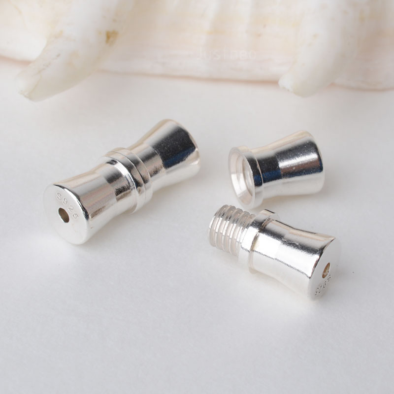 Lobster Clasp Silver - Chắc chắn 925 Bông Sợi thép,