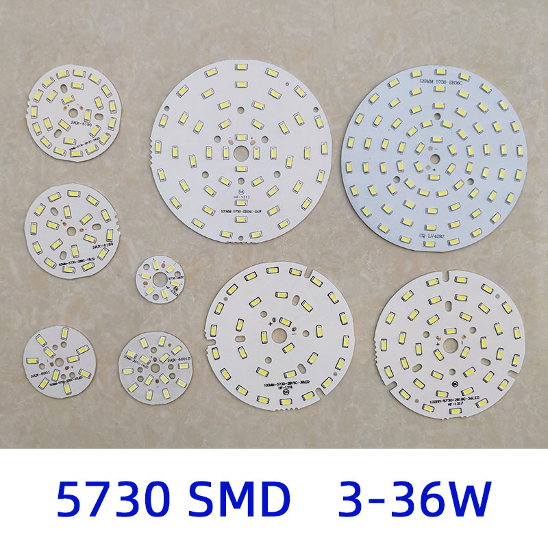 Đèn LED SMD 5730 Chip 3W 5W 7W - đánh giá và giá Jewelry Making Board