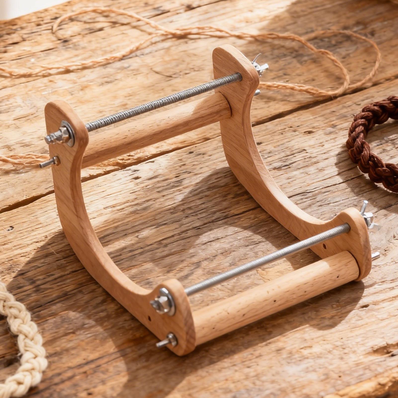 Wood Beading Loom Adjustable V - đánh giá và giá Jewelry Making Machines