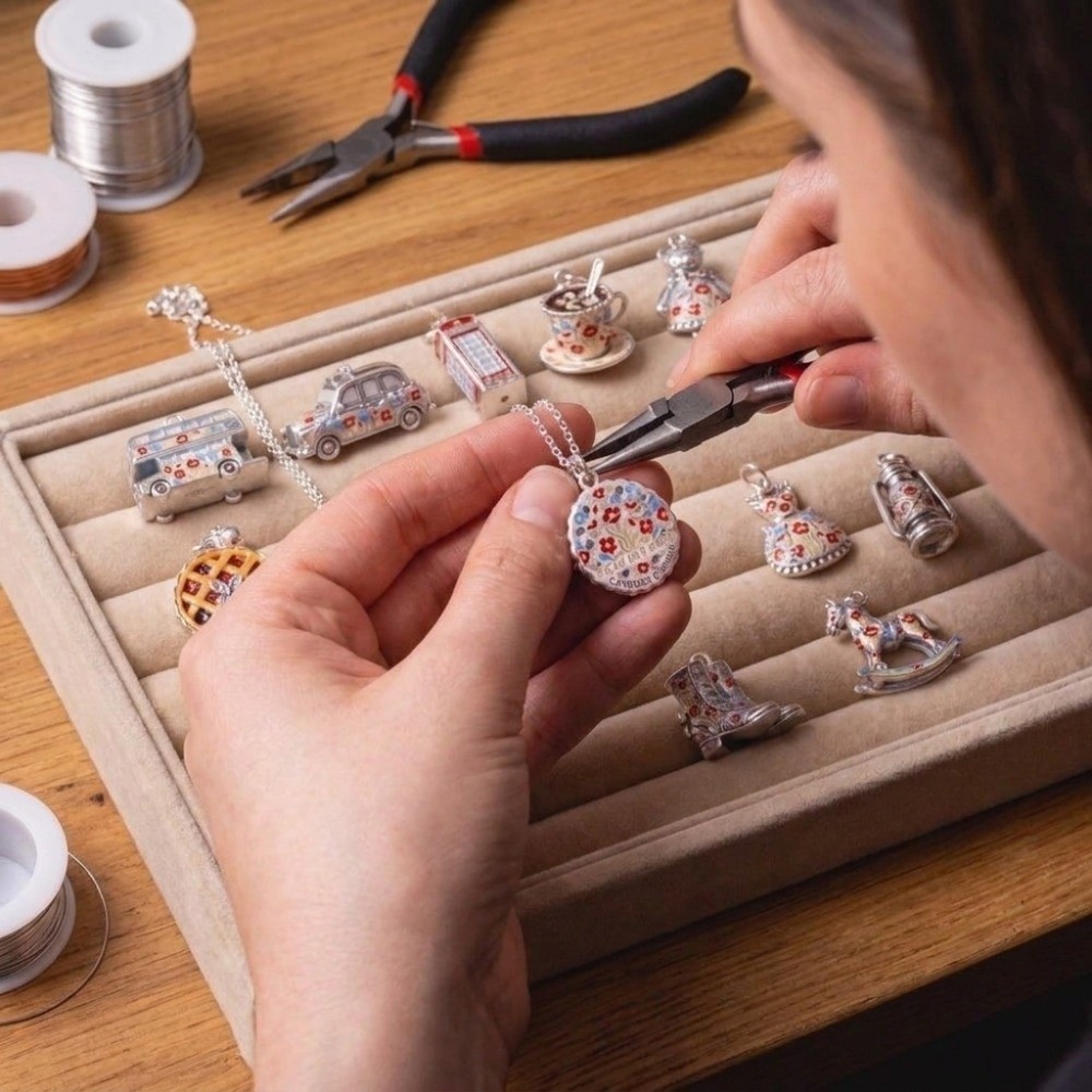 Cute Stainless Steel Cartoon P - đánh giá và giá Jewelry Making London