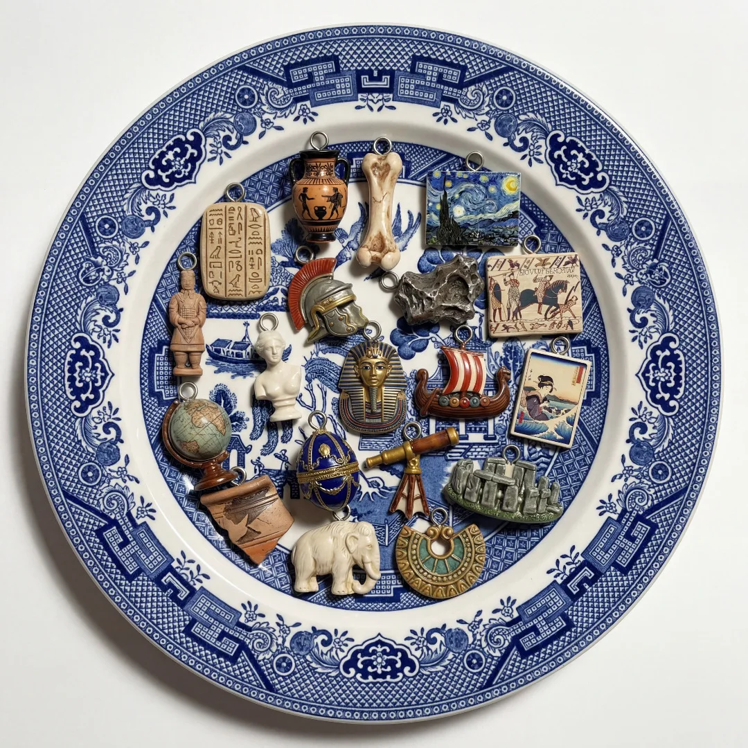 Mini World History Antique Fig - đánh giá và giá Jewelry Making History