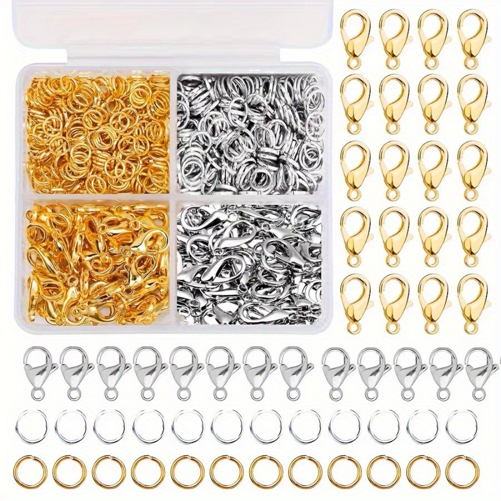350/500 Pieces A Combination S - đánh giá và giá Lobster Clasp Silver